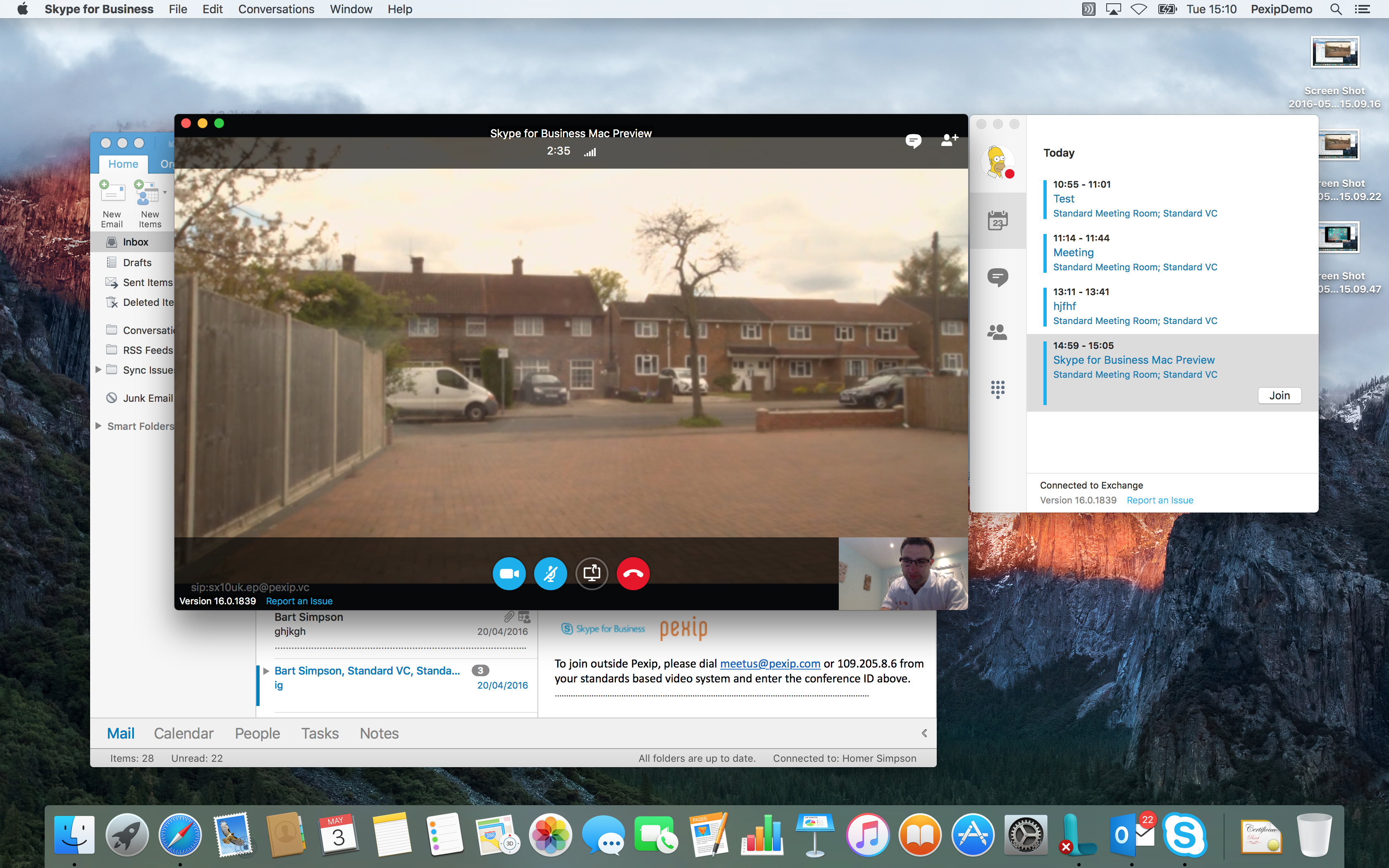 mac skype for business 2016 preview